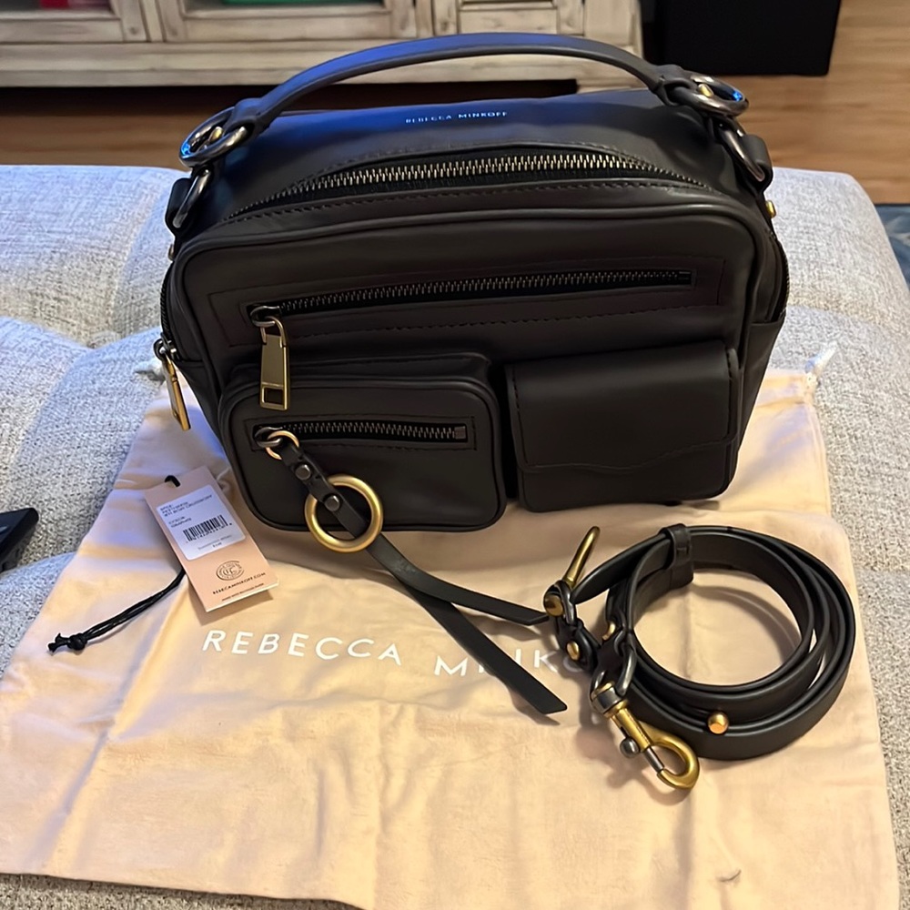 Rebecca Minkoff Jett Boxy Graphite